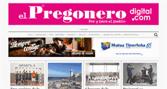 Desktop Screenshot of elpregonerodigital.com